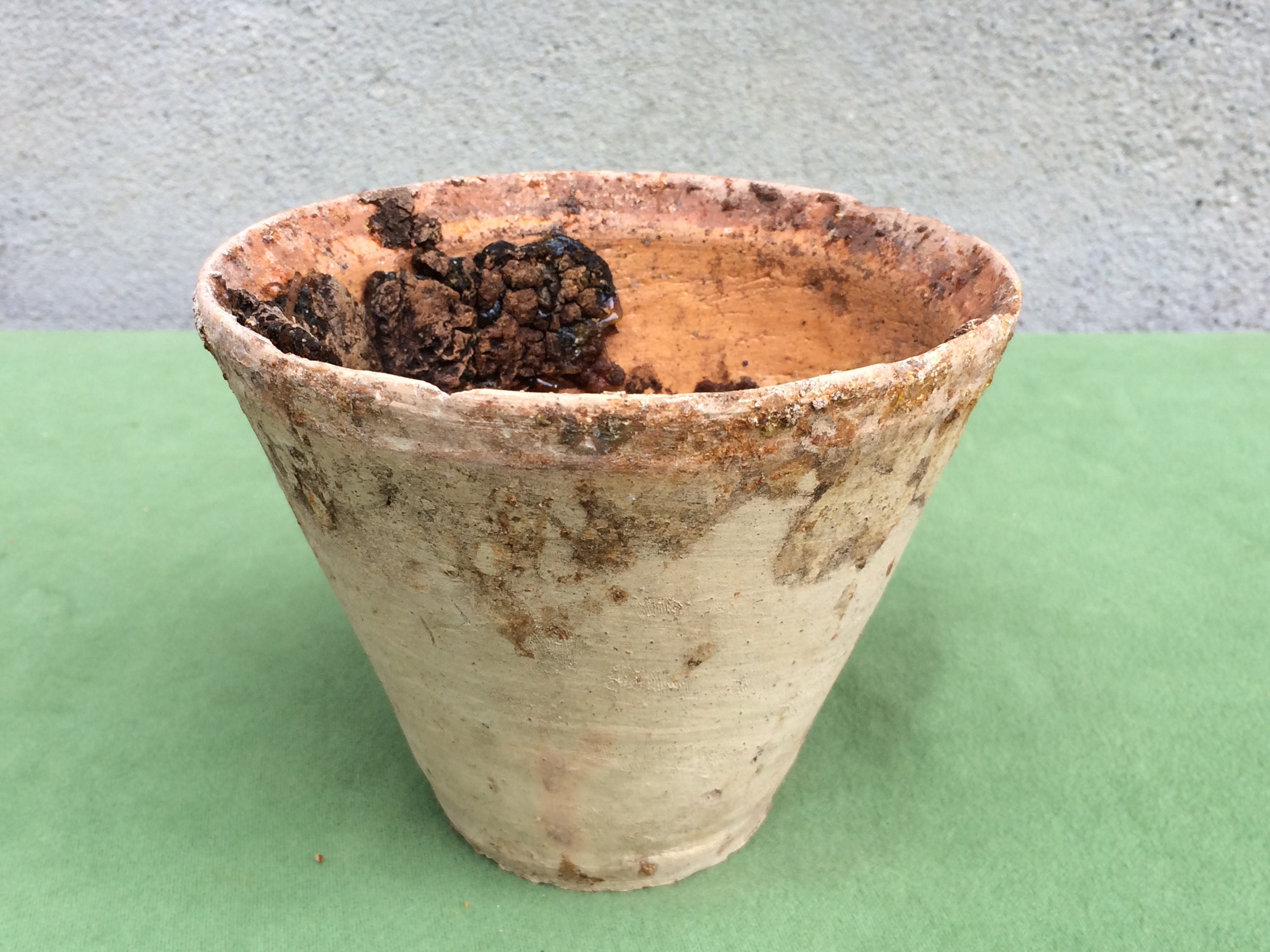 Pot En Résine De Pin,