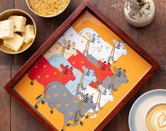 Kamadhenu Tray – A Timeless Blend of Tradition & Functionality