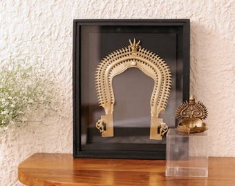 Antique Prabhavali Glam – A Radiant Divine Aura frame
