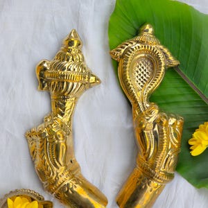 Brass Ankusam and Paasam - Deity Side Hands (Pair)