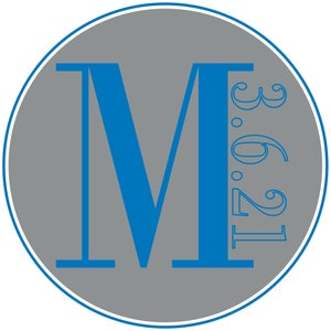Monogram Mitzvah Logo