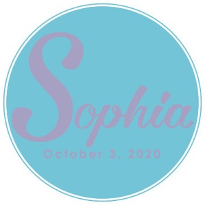 Colorful Script Bat Mitzvah Logo