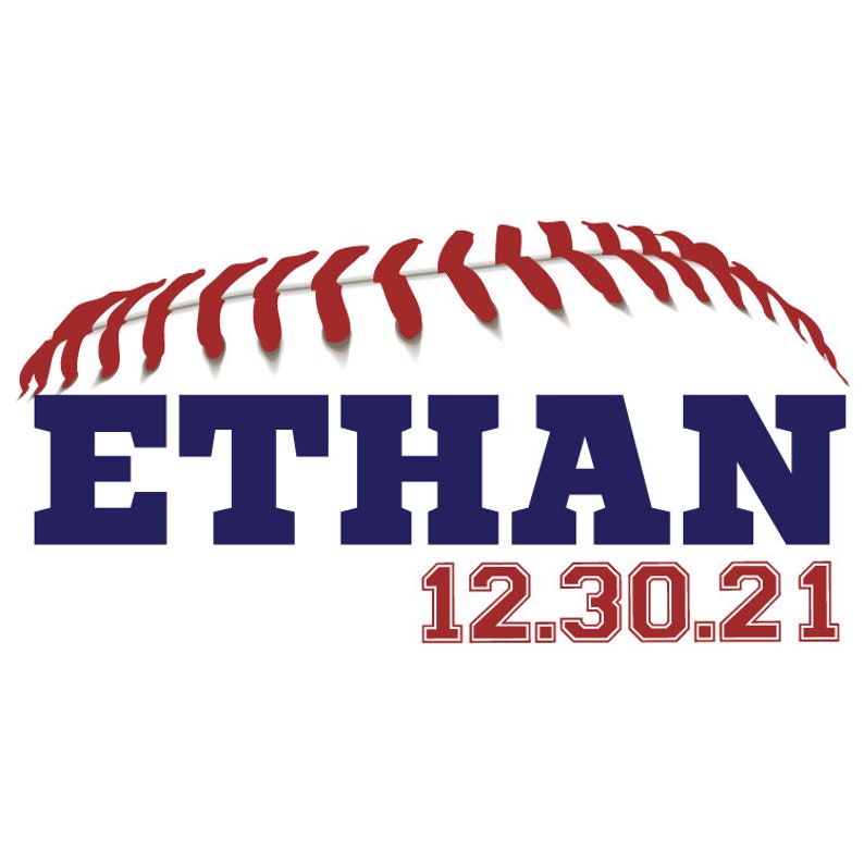 Baseball Sports Bar Mitzvah Logo Etsy