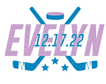 Hockey Lacrosse Bar Mitzvah Logo