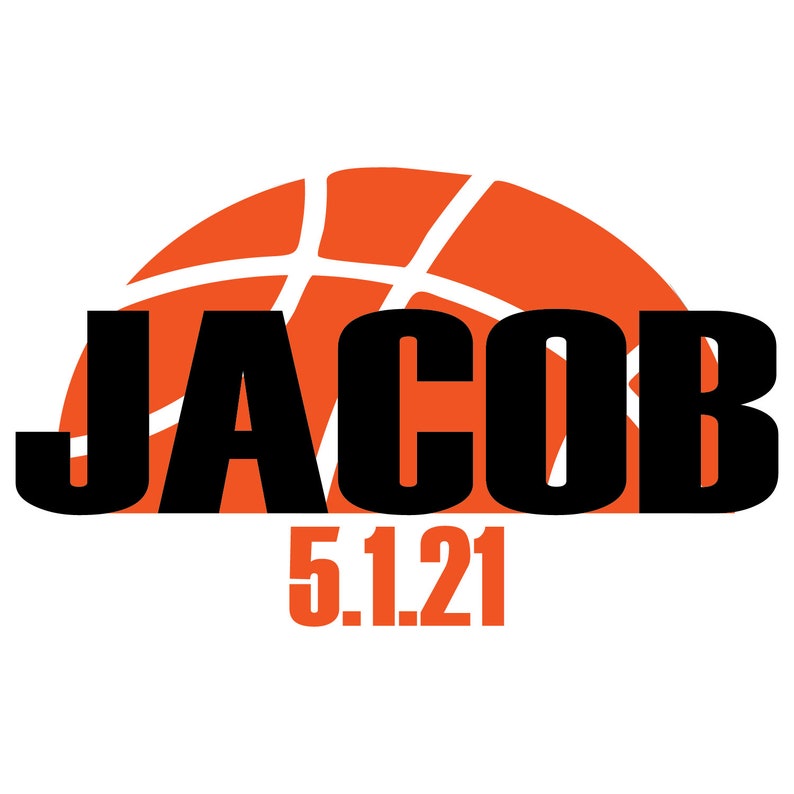 Basketball Sports Bar Mitzvah Logo Etsy