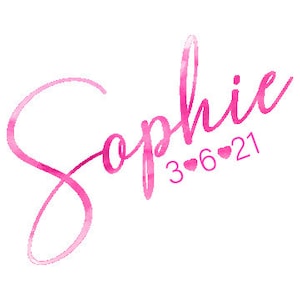 Watercolor Bat Mitzvah Logo