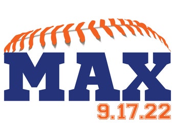 Baseball Sports Bar Mitzvah Logo