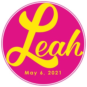 Colorful Bat Mitzvah Logo