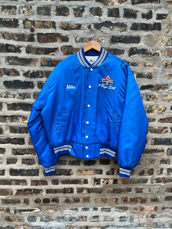 RETRO 80s West Wind Bomber Jacket Mike 