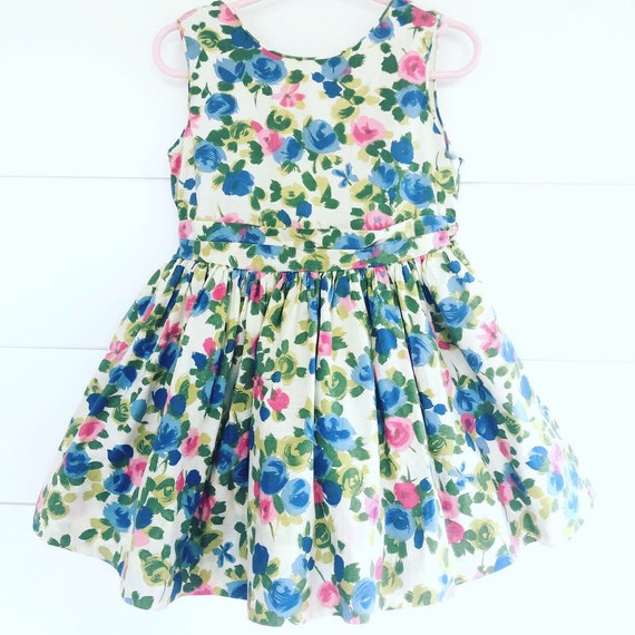 floral tea party dress