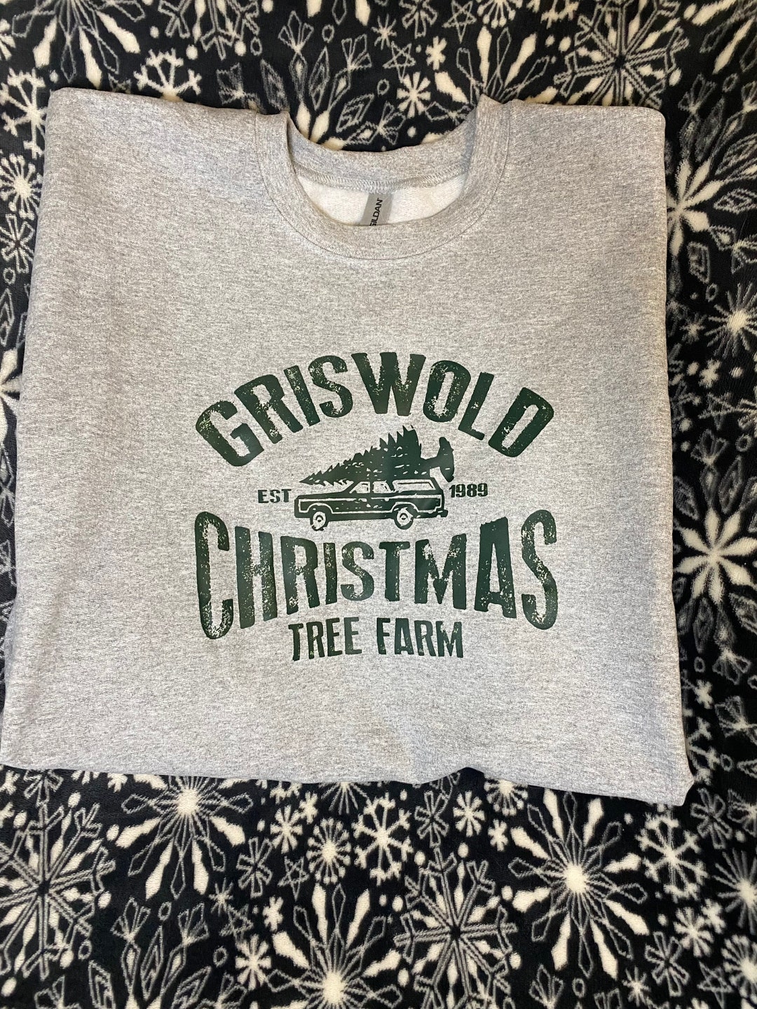 11119829 Griswold Christmas Tree Farm Graphic Pullover - Etsy