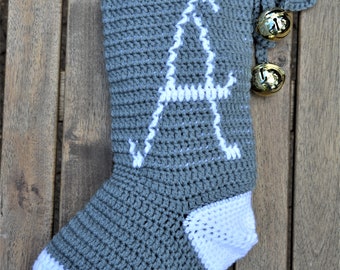 CROCHET PATTERN - The Winter Dreams Stocking - crochet stocking pattern crochet christmas decoration christmas decor - Instant pdf Download