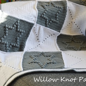 CROCHET PATTERN - The Stardust Blanket (Stroller, Cot, Single, Double, Queen sizes) - crochet blanket pattern afghan -Instant PDF Download