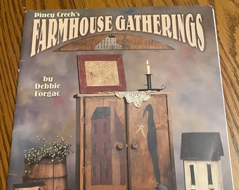 Piney Creek Primitives/Debbie Forgac 2003 Pattern: Snow Gatherers; 1999 Simple Gatherings; 2003 Farmhouse Gatherings
