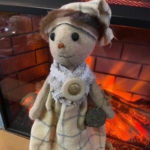 Nellie Primitive Snow Doll image 1