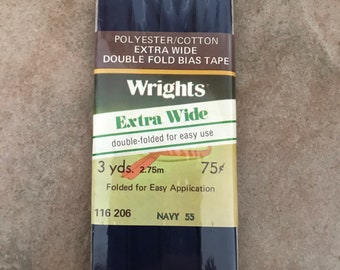 Vintage Wrights Bias Tape, Assorted Colors