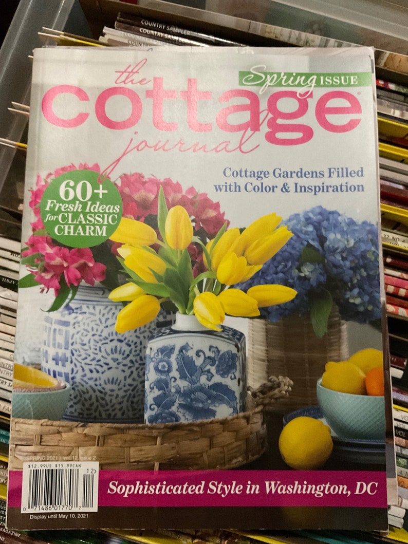 Spring and Winter Issues of Cottage Journal Magazine image 1