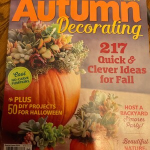 2016 Issues of Country Sampler Magazine including: September 2016, November 2016, Christmas Decorating 2016, Autumn Decorating 2016 image 3