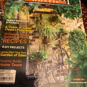 Past Issue of Country Rustic Magazine Spr 2021, Summer 2021, Summer 2022, Fall 2022, Winter 2022, Spr 2023, Summer 2023, Fall 2023 Winter 23 Summer 2021