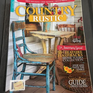 Past Issue of Country Rustic Magazine Spr 2021, Summer 2021, Summer 2022, Fall 2022, Winter 2022, Spr 2023, Summer 2023, Fall 2023 Winter 23 Spring 2023