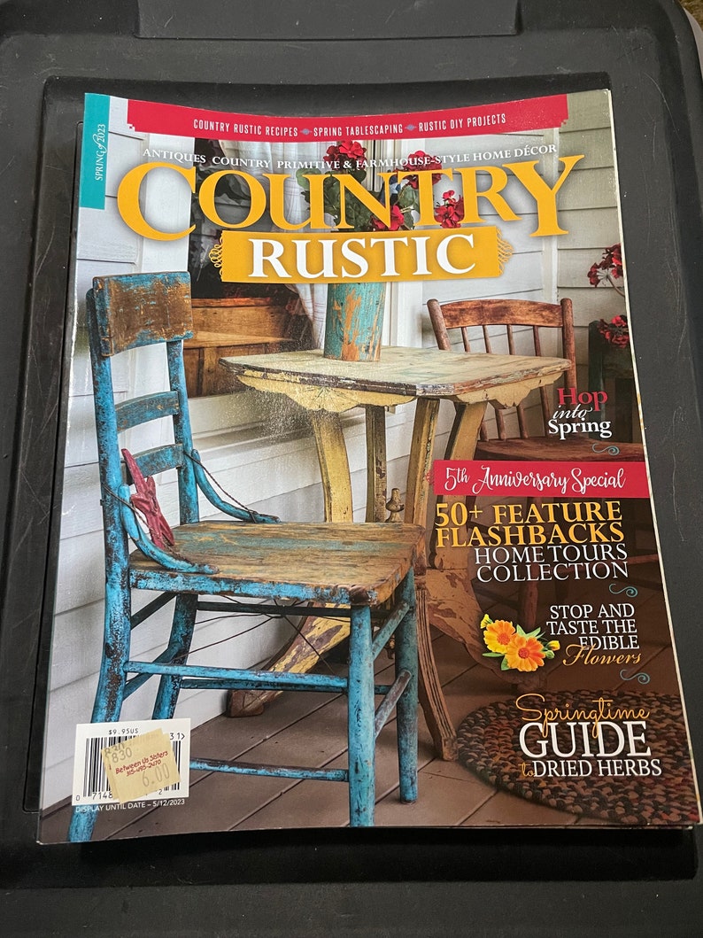 Past Issue of Country Rustic Magazine Spr 2021, Summer 2021, Summer 2022, Fall 2022, Winter 2022, Spr 2023, Summer 2023, Fall 2023 Winter 23 Spring 2023