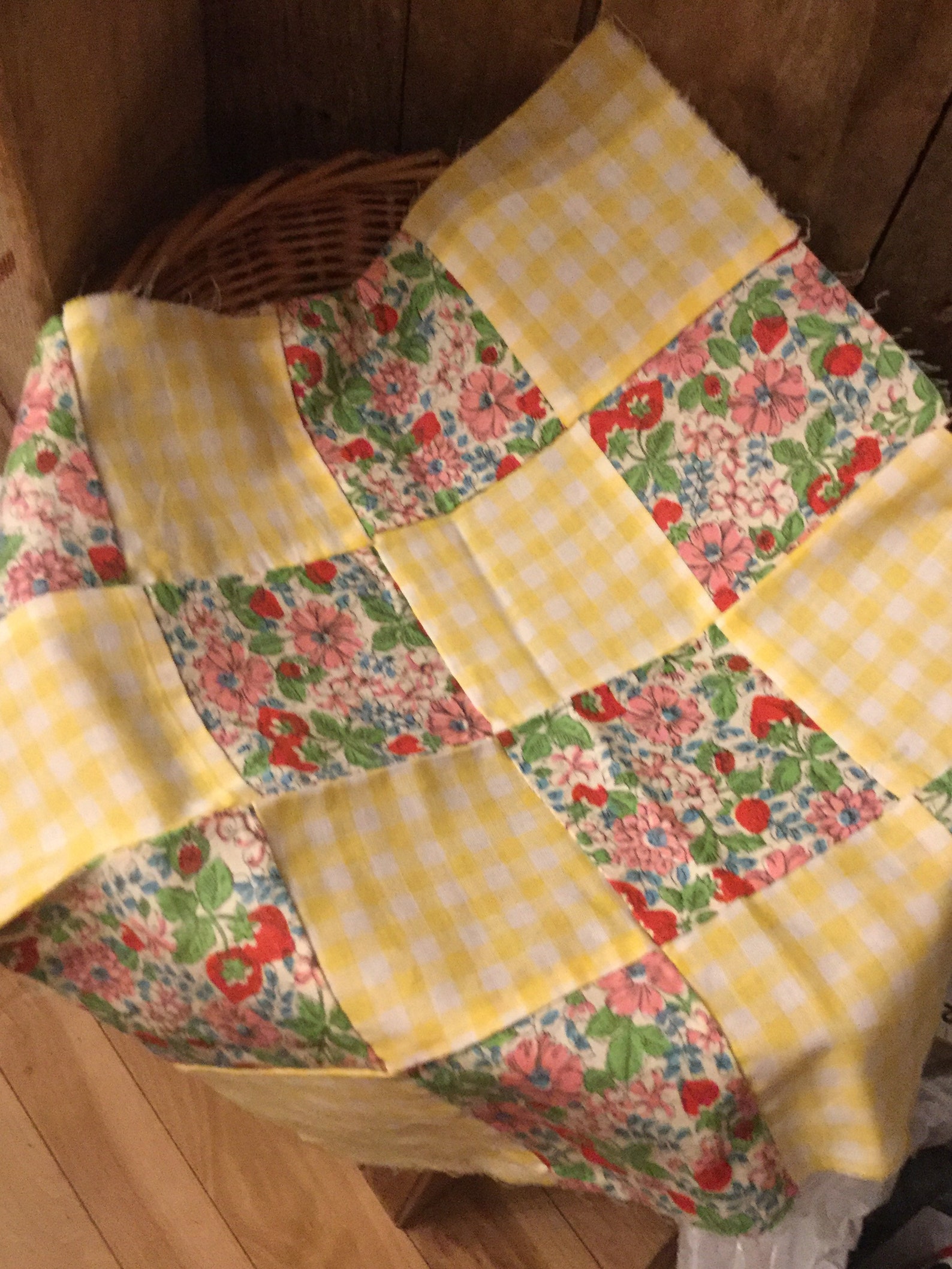 Set of 20 Hand Sewn Quilt Squares Large Assortment of Related Etsy