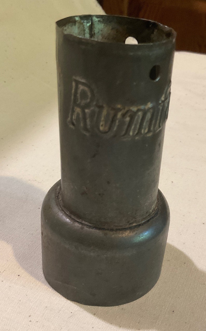 Rumford Advertising Biscuit Cutter, Vintage 1930's Pie Chimney image 2