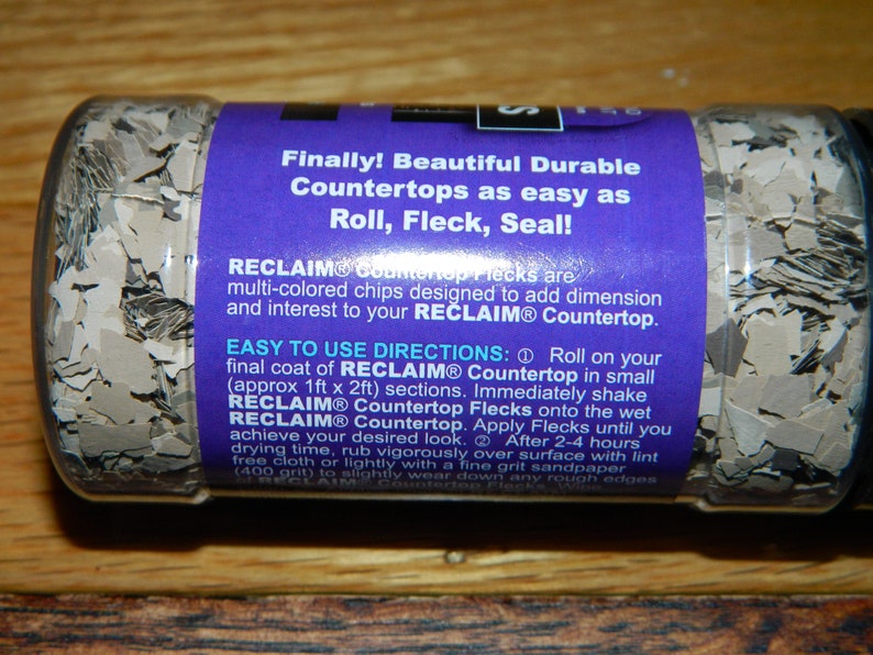 Reclaim Beyond Paint Charcoal Countertop Flecks 85g New Etsy