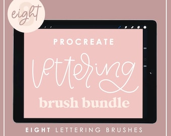 Procreate Lettering Brushes- BUNDLE | Lettering Brushes