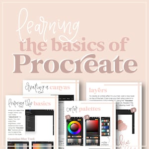 Learning the Basics of Procreate | Procreate Guide for Beginners