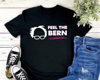 Känn Bern Bernie Sanders som president 2020 Unisex mjuk kortärmad t-shirt S-3XL