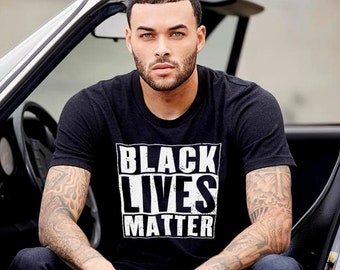 Black Lives Matter Unisex Softstyle Short-Sleeve T-shirt S- 3XL #BLM