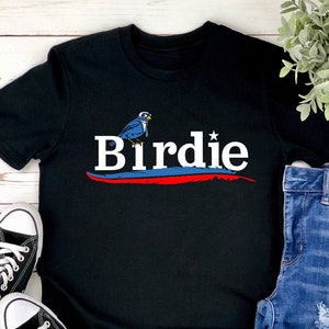 Birdie Bernie Sanders Unisex Softstyle Camiseta de manga corta S- 3XL Bernie Sanders para Presidente