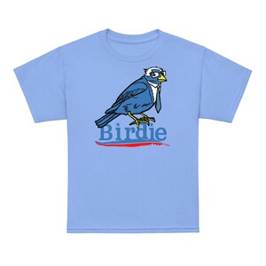 Birdie Bernie Sanders Youth Short Sleeve T-Shirt Youth Sizes XS- XL Bernie Sanders for President Kids Shirt