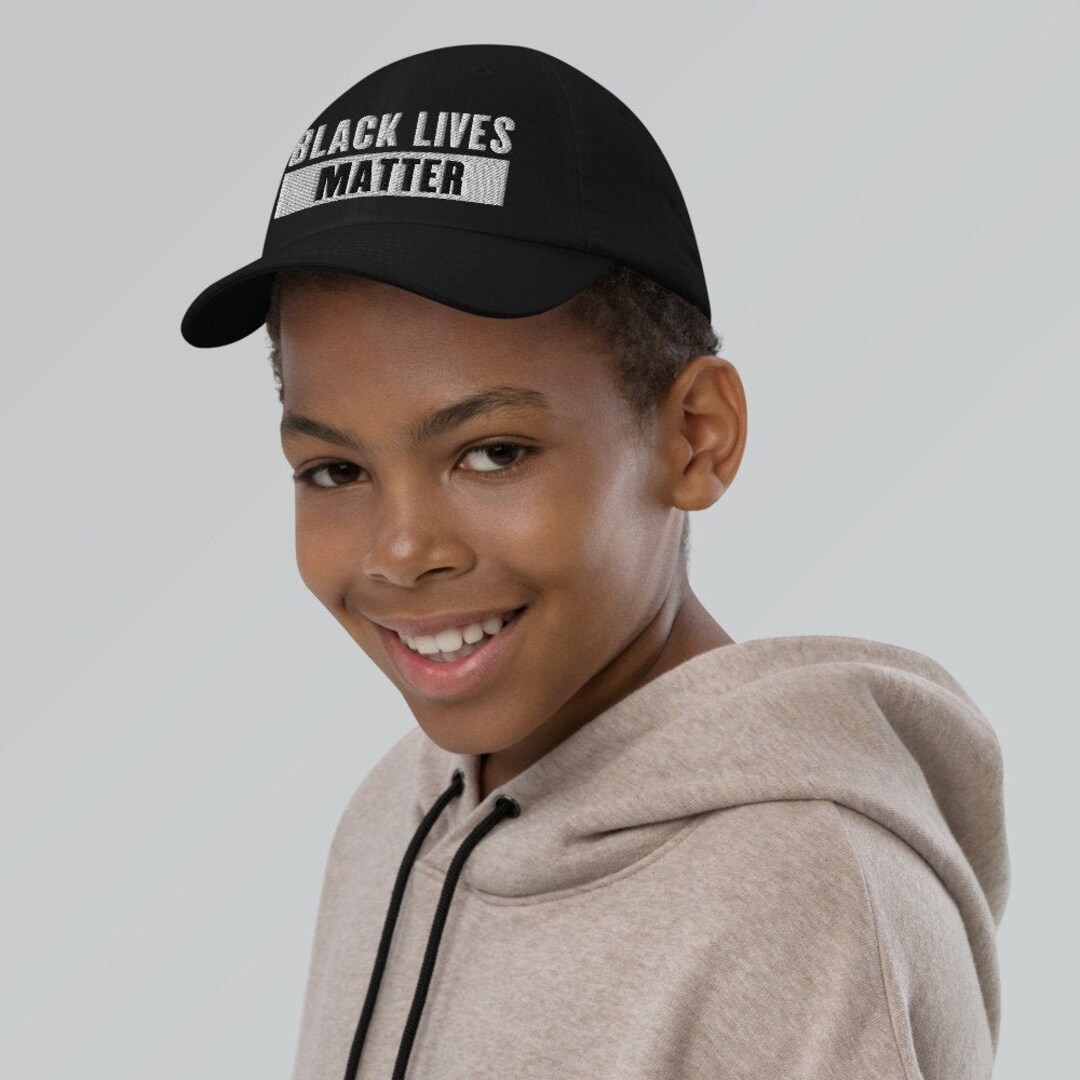 Black Lives Matter Youth Baseball Cap Embroidered Kids Hat - Etsy