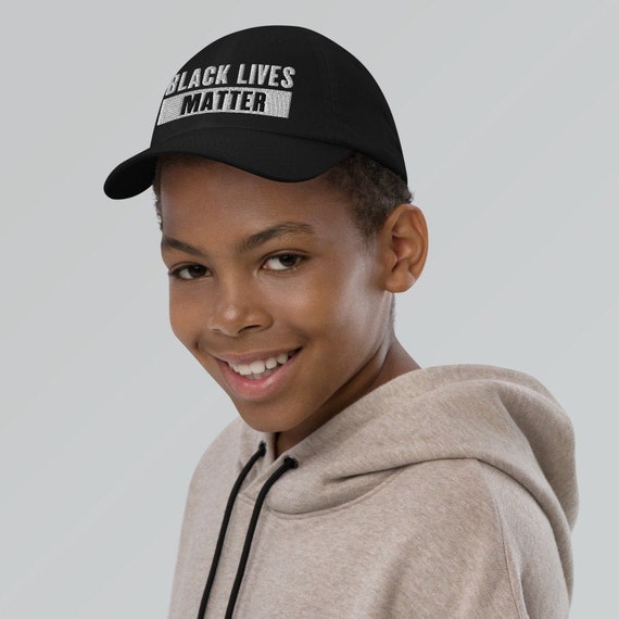 Black Lives Matter Youth Baseball Cap Embroidered Kids Hat | Etsy