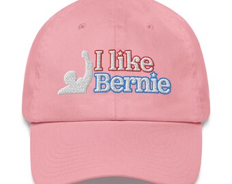 Ik hou van Bernie geborduurde vader hoed | Bernie Sanders voor president