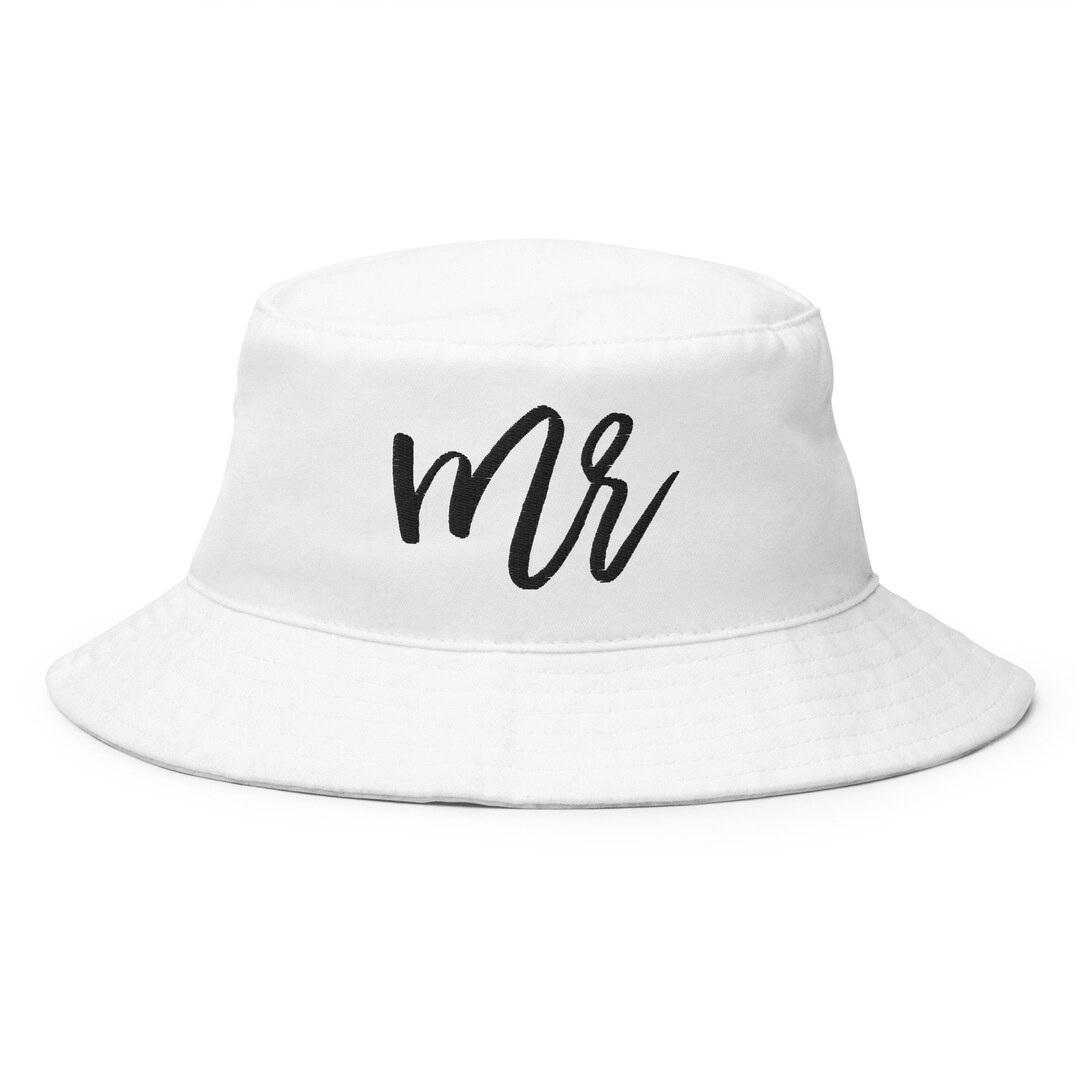 Mr Bucket Hat Married Man Bridal Gift Wedding Gift Etsy