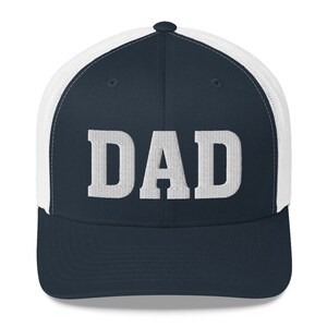 Dad Embroidered Hat Trucker Cap | Father&#39;s Day New Dad Gift