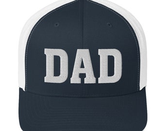 Dad Embroidered Hat Trucker Cap | Father's Day New Dad Gift