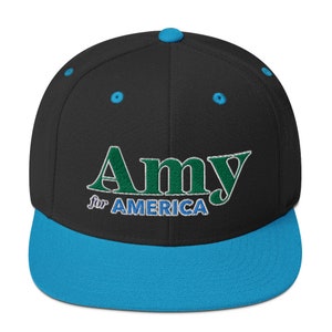 Amy for America Embroidered Snapback Hat | Amy Klobuchar for President 2020