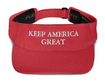 Håll America Great Brodered Visir | Donald Trump för president 2020, KAG Hat, Republikansk konservativ patriot # KAG #MAGA