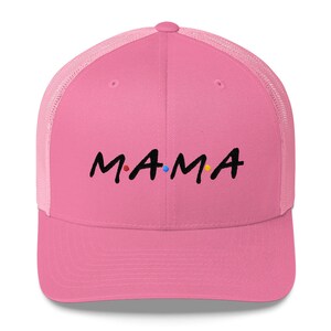 Mama Embroidered Hat Trucker Cap | Mom Hat Mother&#39;s Day New Mom Mom&#39;s Birthday gift
