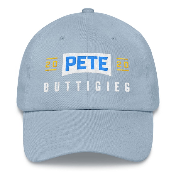 Pete Buttigieg 2020 Embroidered Dad Hat | Pete Buttigieg for President Hat