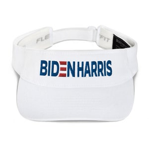 Biden Harris Embroidered Visor | Joe Biden for President Kamala Harris Vice VP 2024