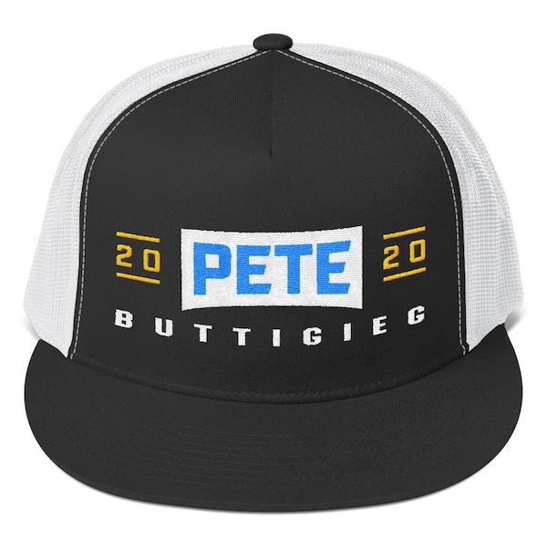 Pete Buttigieg 2020 Embroidered Trucker Cap | Pete Buttigieg for President Hat