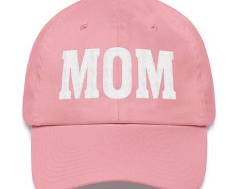 Mom Embroidered Dad Hat | Mother's Day New Mom Gift