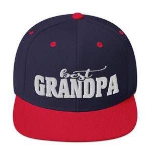 Best Grandpa Snapback Hat | For the Best Grandpa on the Block!