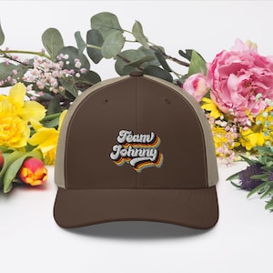 Team Johnny Embroidered Trucker Cap