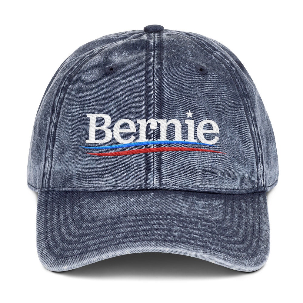 Bernie Sanders for President 2020 Hat Embroidered Vintage Cotton Twill ...